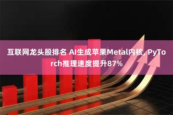 互联网龙头股排名 AI生成苹果Metal内核, PyTorch推理速度提升87%